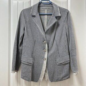 Vintage 90’s Marithe Francois Girbaud Striped Blazer